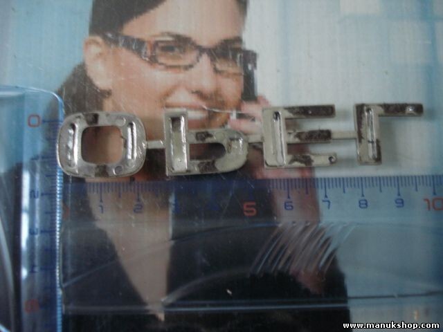 Emblema Opel Zafira 10cm.