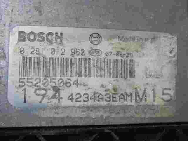 Centralita Fiat Croma 1.9 55205064 1944234A3EAMM15 194 4234A3EAM M15  0281012963
