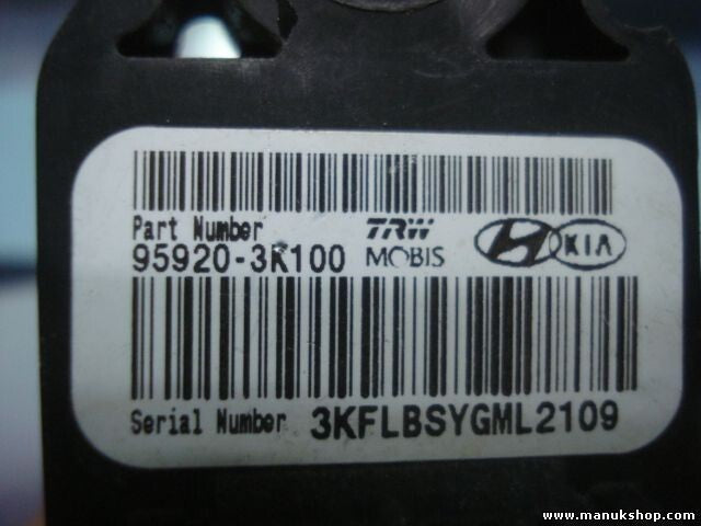 Sensor de impacto de airbag Hyundai Accent TRW MOBIS 95920- 3K100 959203K100