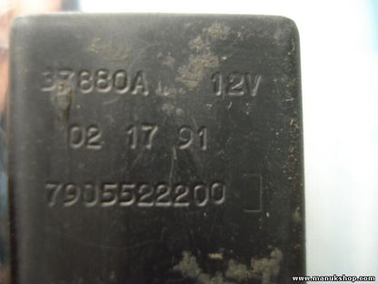 Relé Fiat Citroen AX Berlingo C15 Xantia Xsara ZX 021791  7905522200