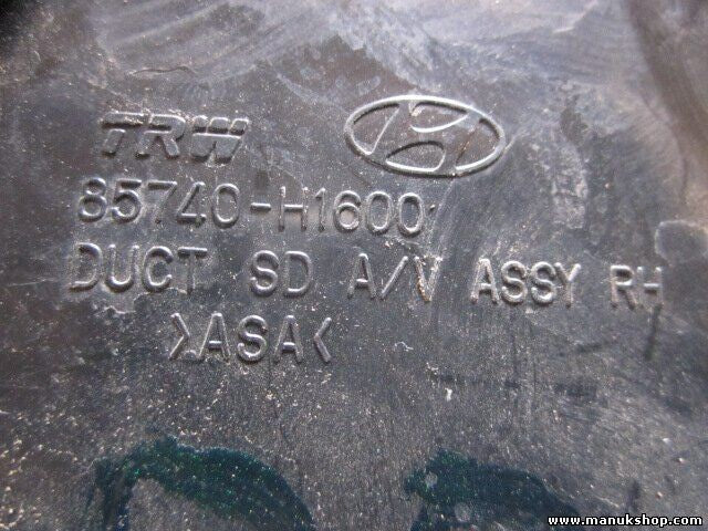 Rejilla Aireadora Hyundai Terracan 2,9Crdi 110KW 85740H1600 85740-H1600 85740