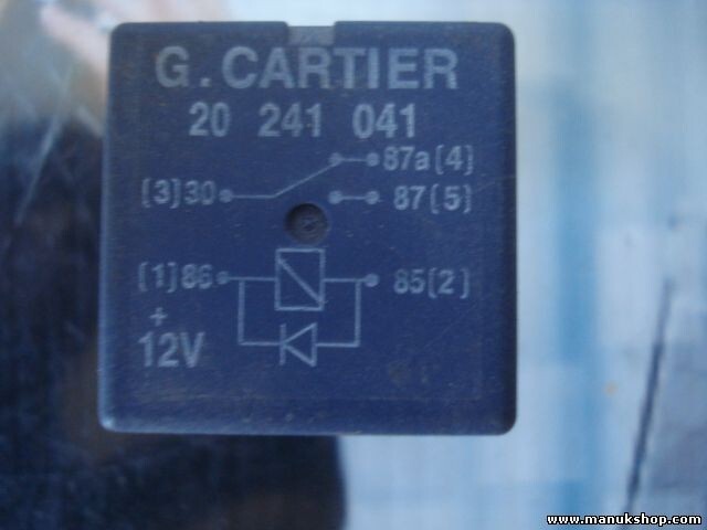 Relè Renault Laguna G. CARTIER 8200100524 82 00 100 524 20241041