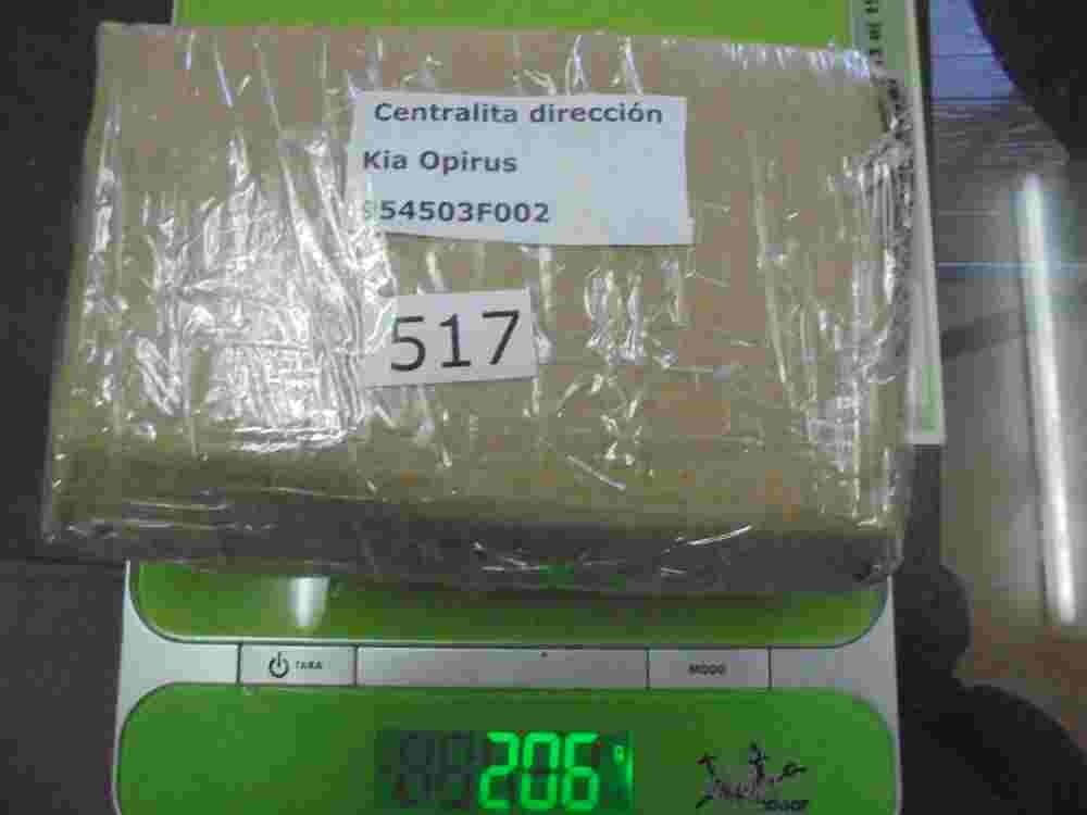 Centralita dirección del parámetro Kia Opirus Bj 2007 954503F002