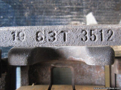 Pinza trasera derecha Nissan X-Trail 1963T3512 19 63T 3512 6301 3512 10 3512