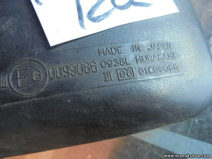 Espejo retrovisor exterior izquierdo manual Pajero Montero E60099086 0938L