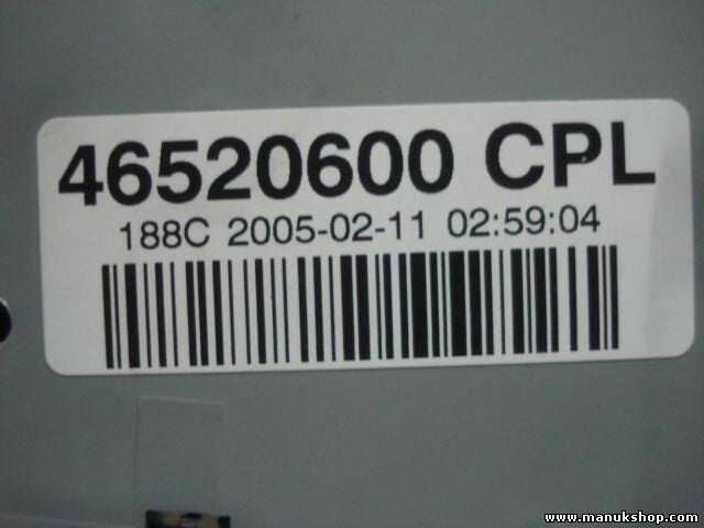 Caja de fusibles  Fiat Punto 1.2 51744898 0051744898 51744898NPL 46520600CPL