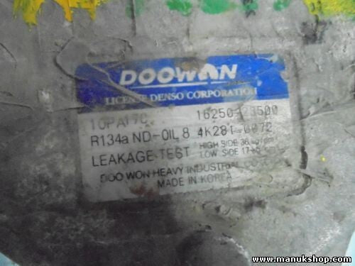 Compressore d'aria Kia Sorento JC 2.5 CRDi 1625023500 D4CB 4K2810072 10PA17C