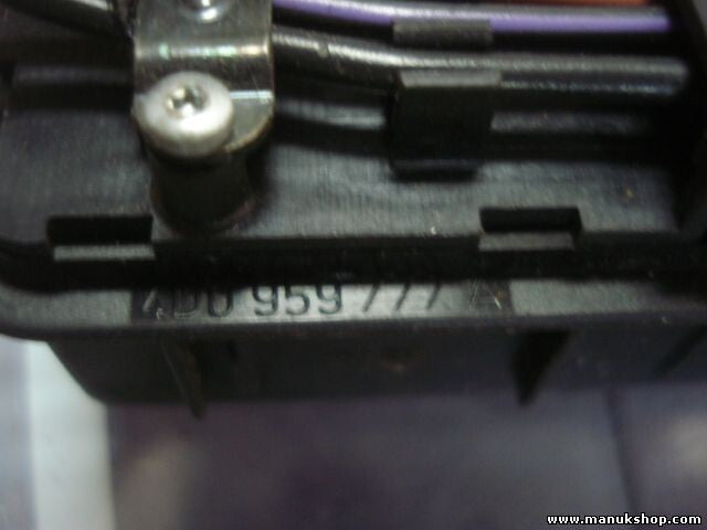 Ajuste de los asientos Audi A8 4D0 959 777 A 7PE 4D0959777A 03481021 4DO959777A