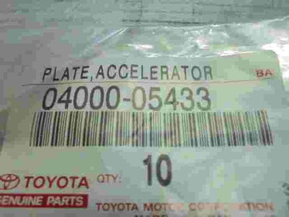 Acceleratore piastra Toyota 0400005433 04000-05433