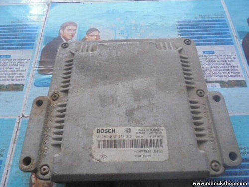 Centralita del motor Renault Megane 0281010189 H0M7700115493 7700115725