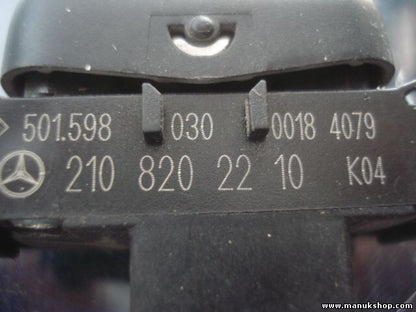 Niebla interruptor Mercedes-Benz W210 2108202210 210 820 22 10