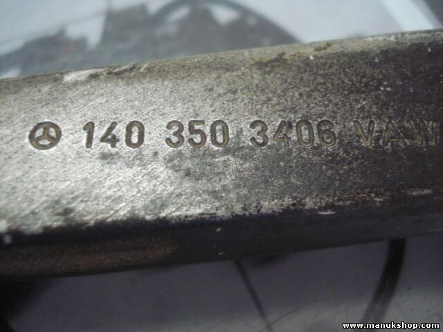 Barra de acoplamiento del estabilizador Mercedes W140 600 SE SEL 1403503406