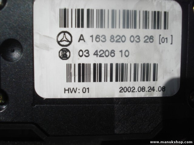 mando botonera elevalunas Mercedes-Benz A1638200326 LK 03420610 LK 03 4206 10
