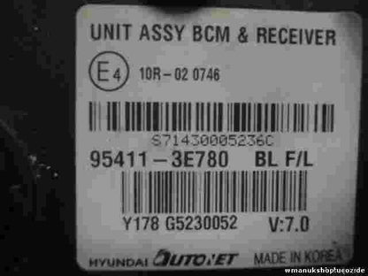 Controlador cierre centralizado Kia Sorento 2.5 954113E780 Y178G5230052
