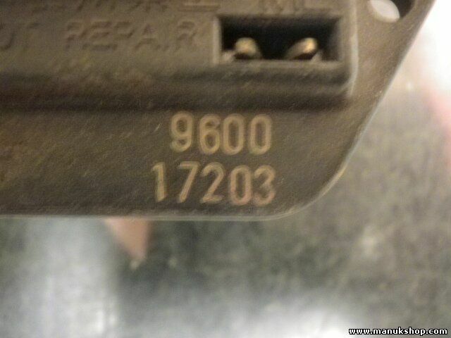 Resistencia Opel Frontera Isuzu Rodeo Trooper ZEXEL 9600 97078452 8-97078452-0