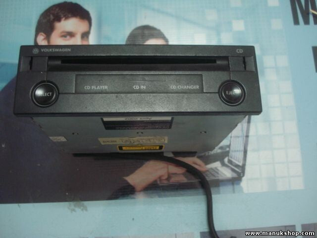 Radio CD-PLAYER Cargador VW Volkswagen Sharan Passat 3BG Golf 4 1JO035119C