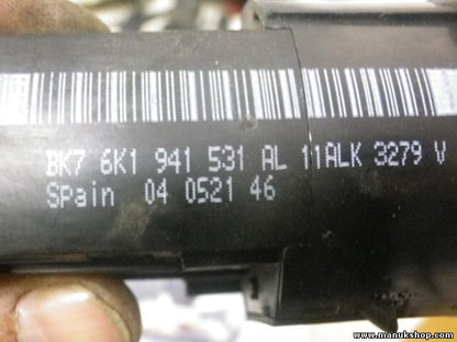 Conmutador de luces Seat Ibiza III BK7 6K1941531AL 6K1 941 531 AL 04052146