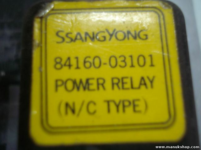  Relés de potencia Ssangyong 84160 03101 8416003101