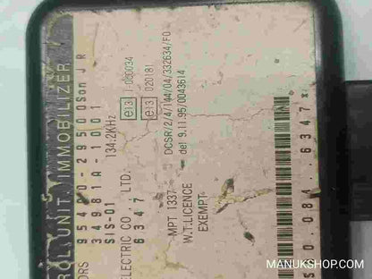 Unidad de control del inmovilizador Hyundai Elantra 34981A1001 34981A-1001