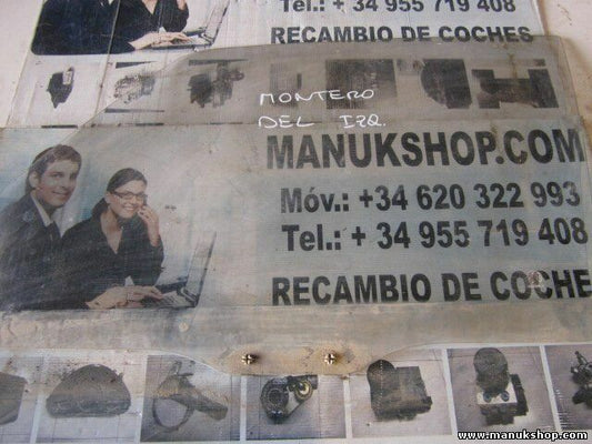 Vetro anteriore sinistro Mitsubishi Pajero Montero 43R00033 M203AS2DOT20