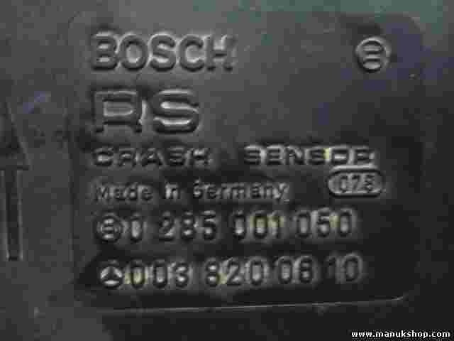 Sensor de impacto de airbag Mercedes-Benz W124 003 820 06 10 0038200610 BOSCH