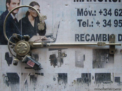 Mecanismo de elevalunas trasero izquierdo SsangYong Musso Korando 8688003100