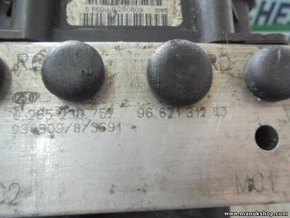 Unidad hidráulica del ABS Citroen C5 III 2.0 HDI Peugeot 9662131280 0265230757