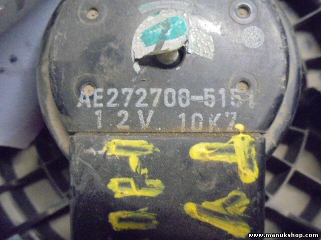 Ventilador de Calefacción Toyota Hilux 2009-2011 AE2727005151 AE272700-5151