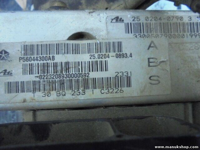 Unidad hidráulica del ABS Jeep Grand Cherokee P56044300AB 56044300AB 56041821AA