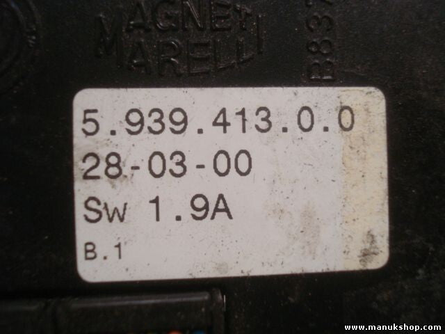 Unidad de control climático Fiat Brava 182 593941300 B837