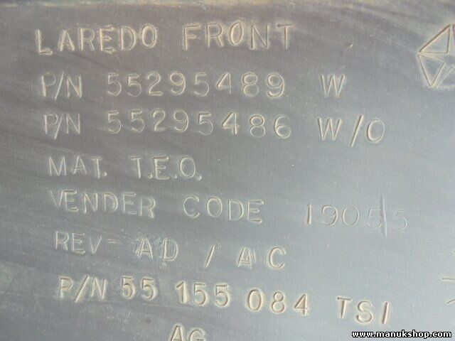 Parachoques Jeep Grand Cherokee 115 PS 55295489 55295486 55155084