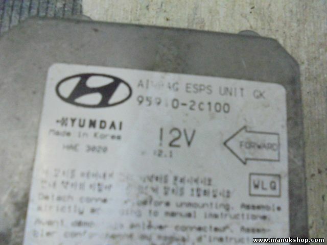 Airbag Centralita Hyundai Tiburon ESPS UNIT GK 959102C100 95910-2C100 ver. 2.1