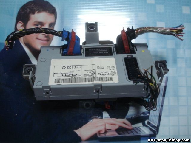 Ordenador de control del cuerpo Fiat Punto 188 51735169 0051735169 DELPHI IND.01