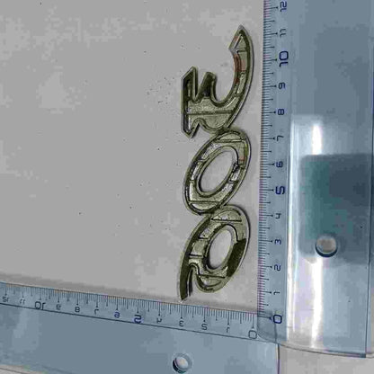 Emblema  Peugeot 306 7706 1 ABS 10cm.