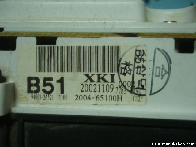 Cuadro de instrumentos Hyundai 9400326521 200211097783 0090 200465100H