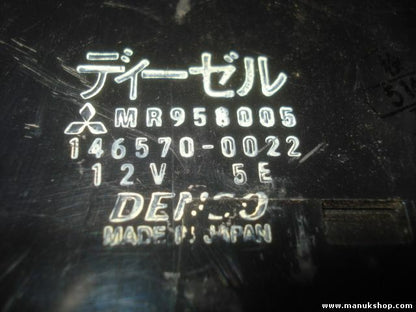Control de la calefacción Mitsubishi Pajero Montero III 2001 DENSO 1465700022 