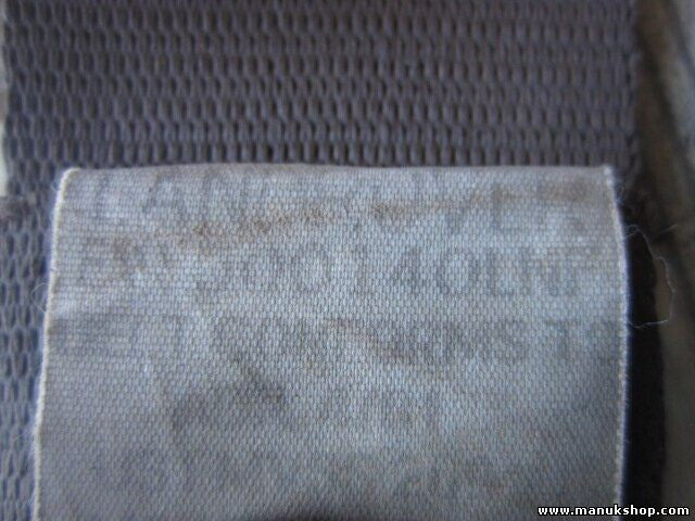 Cinturón de seguridad trasero derecho Land Rover Range 604043600D 500140LNF