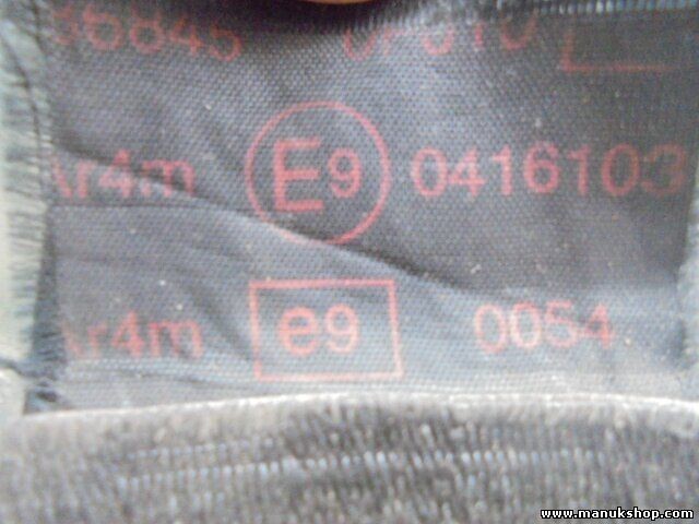 Cinturón de seguridad delantero izquierdo Nissan Ford Maverick II R20 868450F010