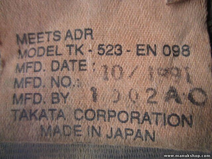 Cinturón de seguridad trasero derecho Mitsubishi Pajero Montero II TK520EN098