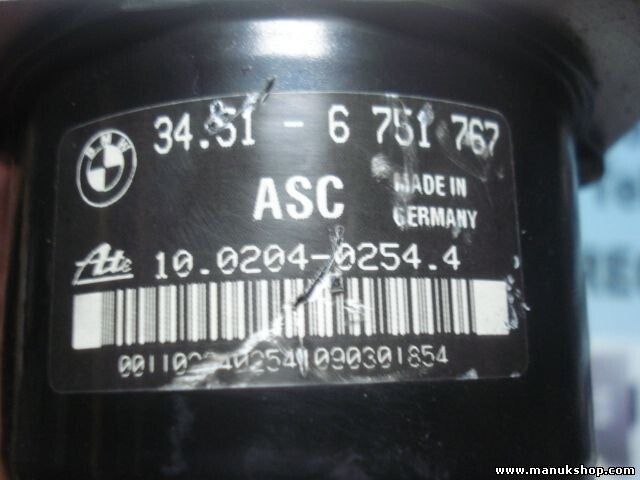 Unidad hidráulica del ABS BMW E46 34516751767 34516751768 10020402544 5WK8467