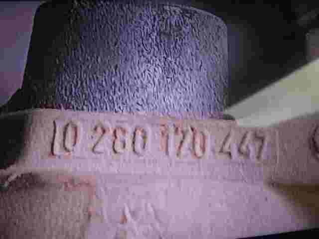 Arranque en frío válvula  Mercedes W201 W124 W126 0000714737 0280170447