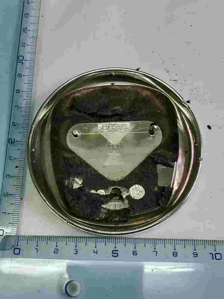 Emblema  Fiat Bravo Grande Punto Fiorino 500 Tipo B632 7.5cm.