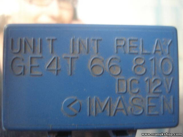 Relé Mazda 323F BJ (1998–2003) GE4T66810 GE4T 66 810