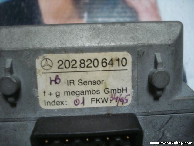 Motor del limpiaparabrisas Controller Mercedes-Benz 2028206410 IR 202 820 64 10