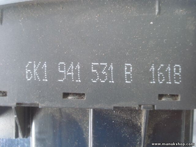 Conmutador de luces VW Polo 6N1 Caddy Seat Ibiza Cordoba 6K1 941 531B 6K1941531B