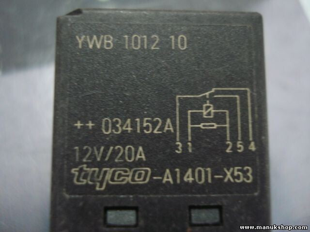 Relé Land Rover Discovery ZR I 25 1.4 2003 12V/20A TYCO A1401-X53 YWB101210