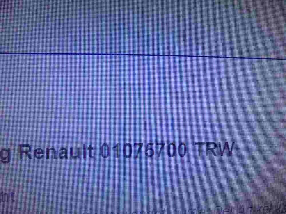 mando control remoto Renault Twingo Kangoo Clio TRW 01075700 Hitachi CR1220