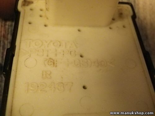 mando botonera elevalunas Toyota 192487 R 192487R PBT-PC GF+GS40