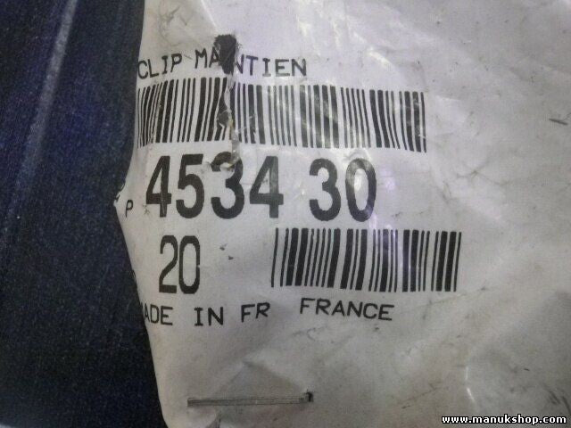 Clip de sujeción Citroen Peugeot 453430 4534 30