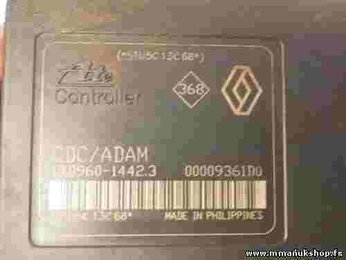 Unidad hidráulica del ABS Renault Laguna 8200345940B ATE 10020601614 10096014423